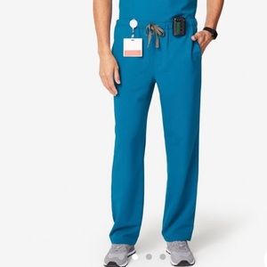 Figs Mens Pisco Scrub Pants, Alps blue, Size M